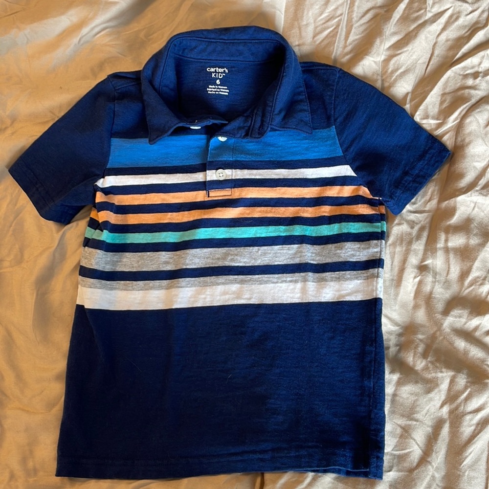 NWOT boys polo from Carter’s. Size 6